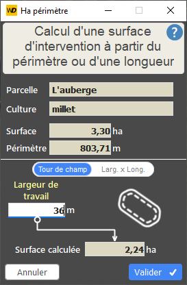 Tour de champ
