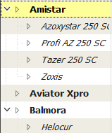 Classement phyto